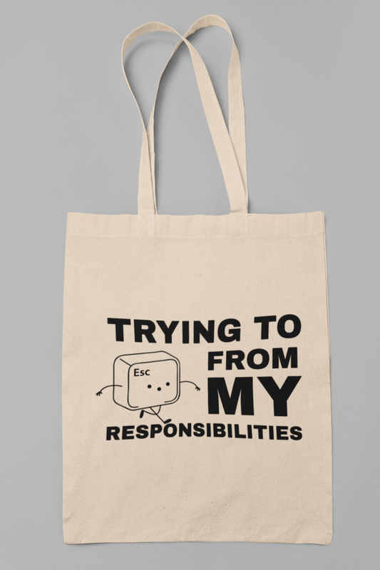 Trying to escape - Totebag