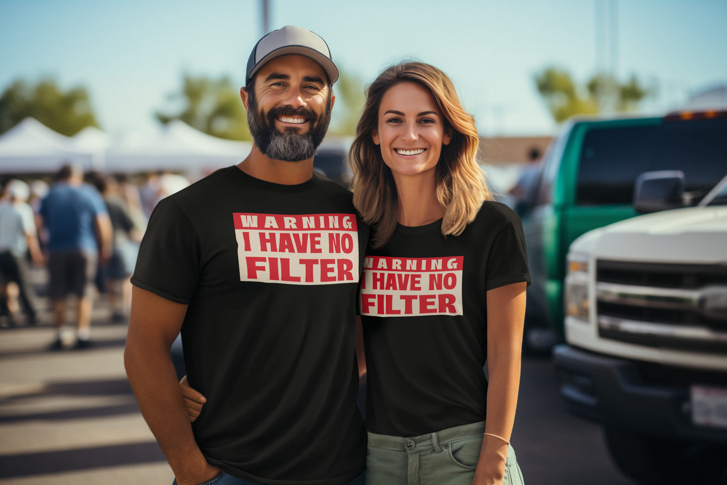 Warning: no filter - T-shirt