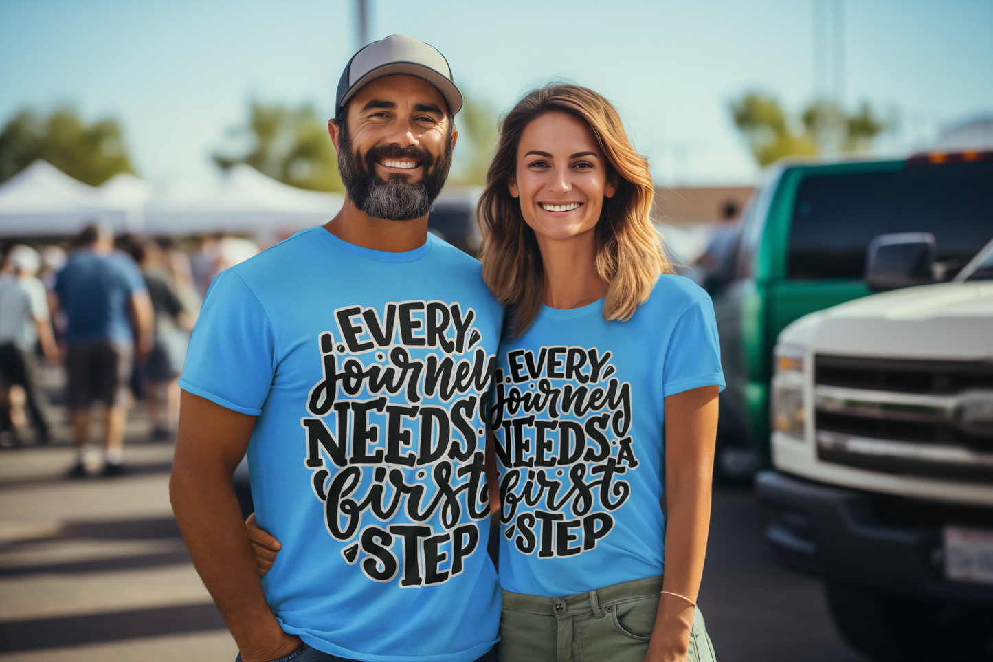 Every journey needs a first step - T-shirt