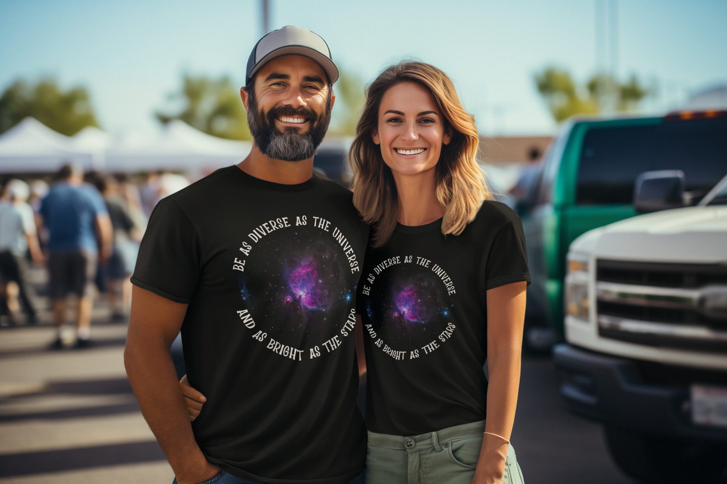 Be as diverse as the universe - T-shirt