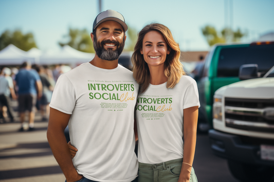 Introverts social club - T-shirt