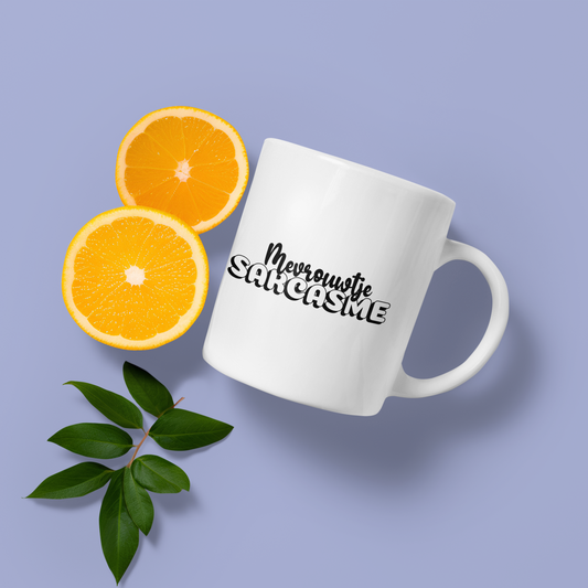 Mevrouwtje sarcasme - Mug 11oz.