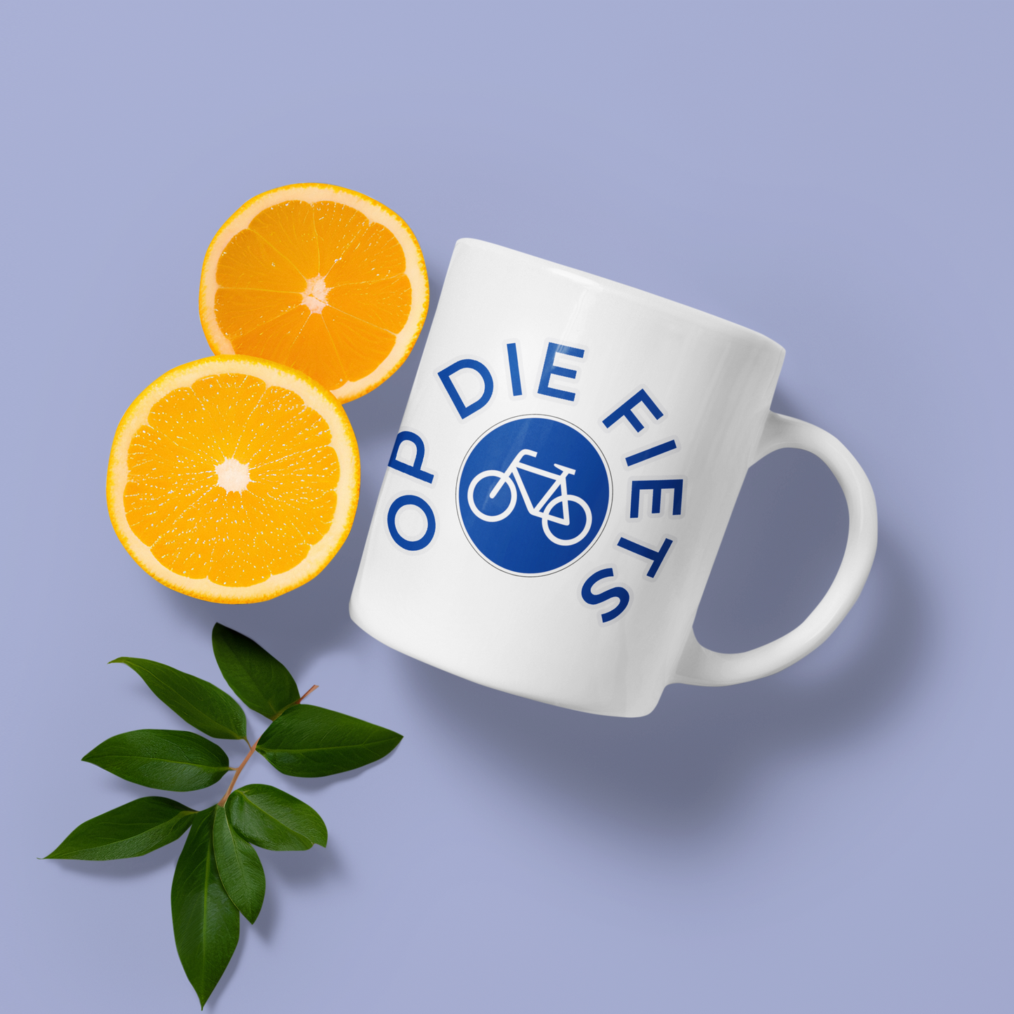 Op die fiets - Mug 11oz.