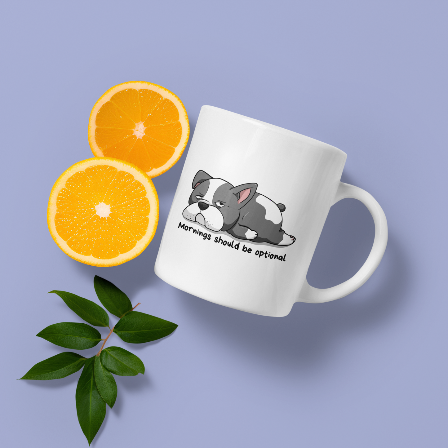 Mornings should be optional (Dog) - Mug 11oz.