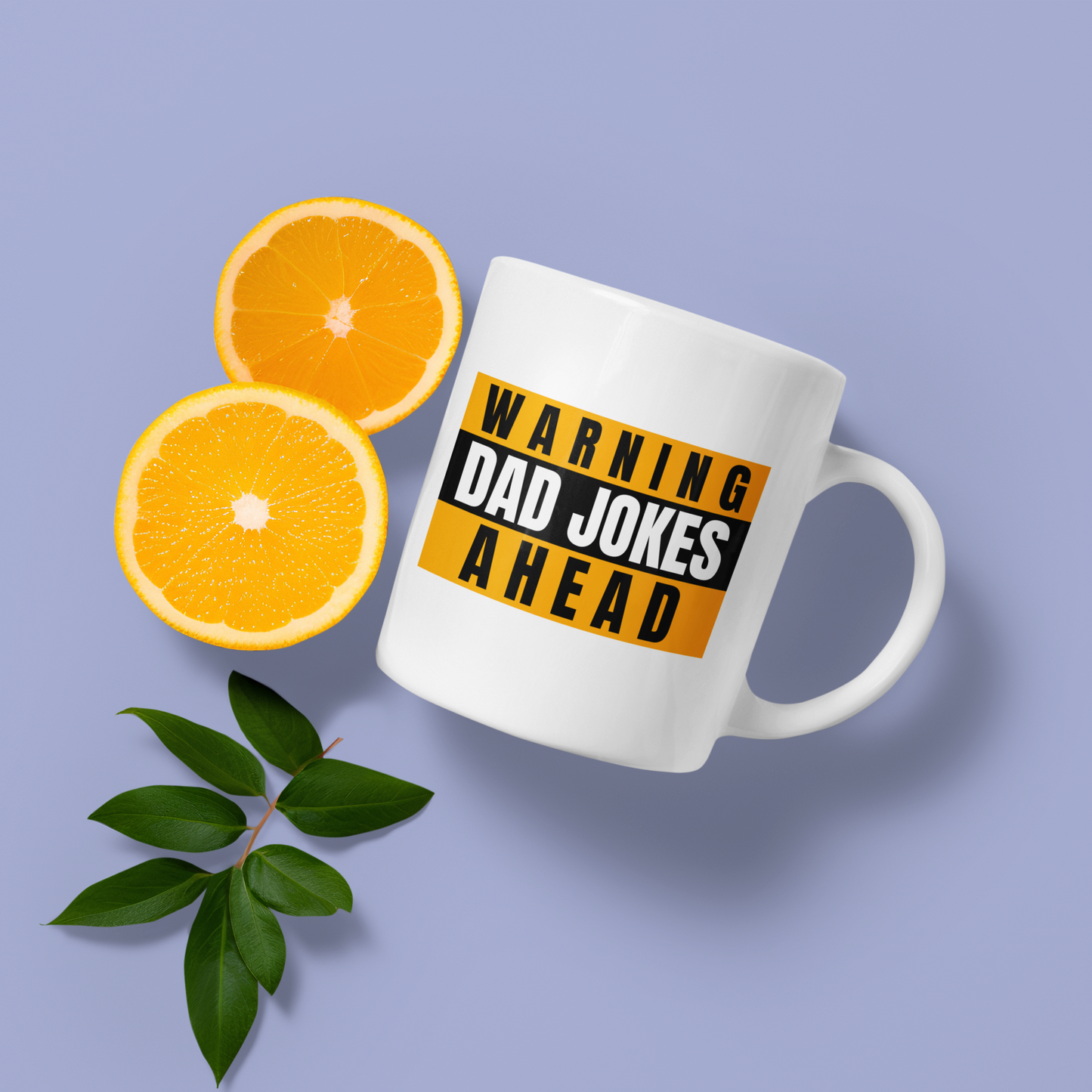 Warning: Dad jokes ahead - Mug 11oz.