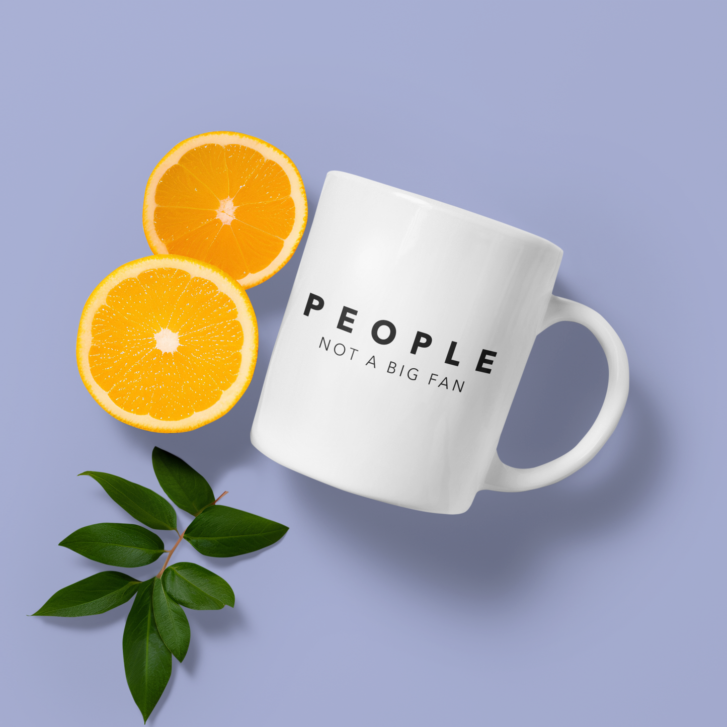 People not a big fan - Mug 11oz.