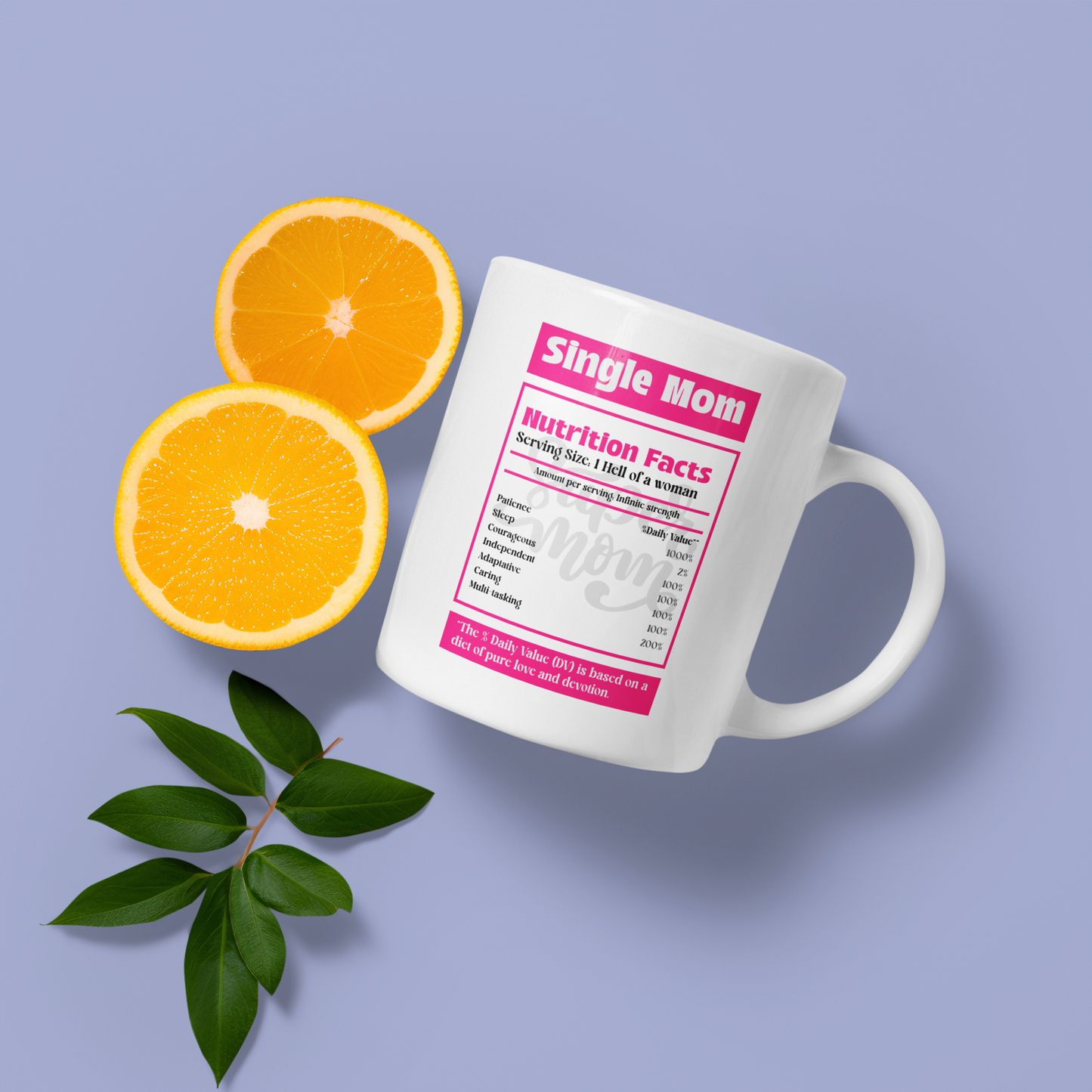 Single mom nutrition - Mug 11oz.