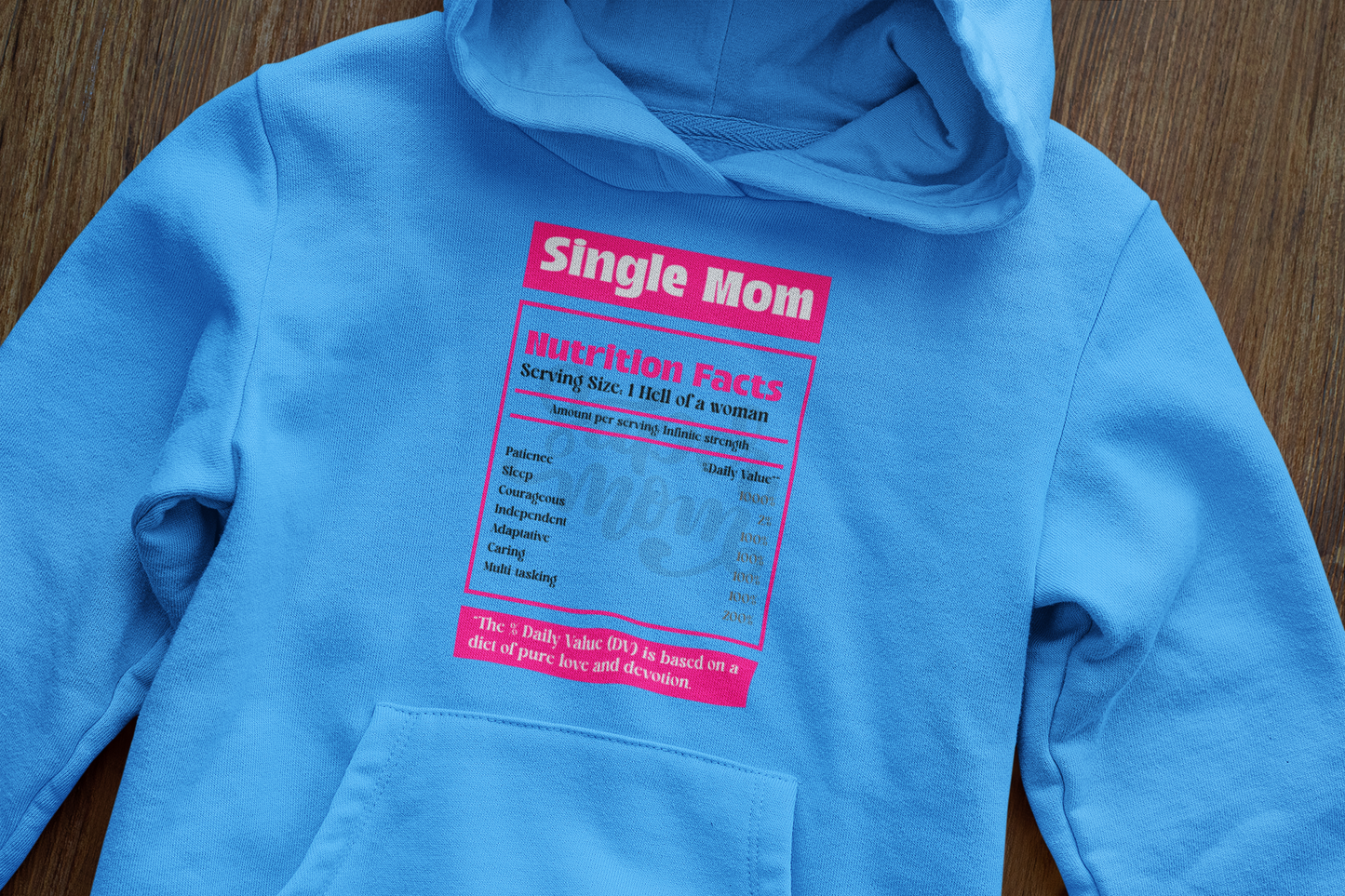 Single mom nutrition - Hoodie