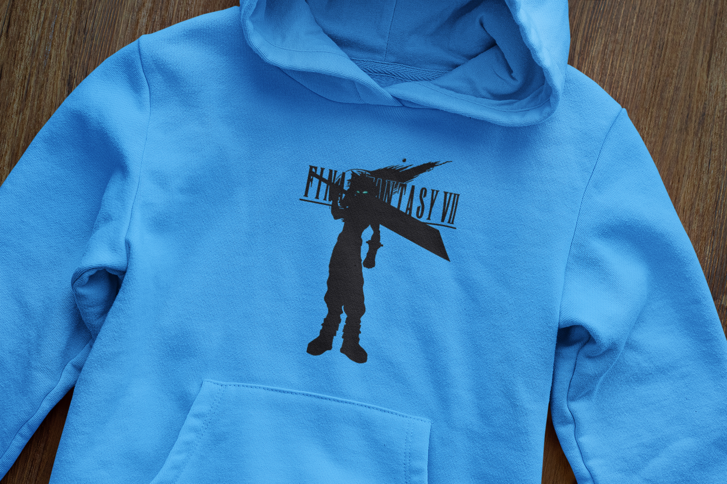 Spiky haired dude with a big sword - Hoodie