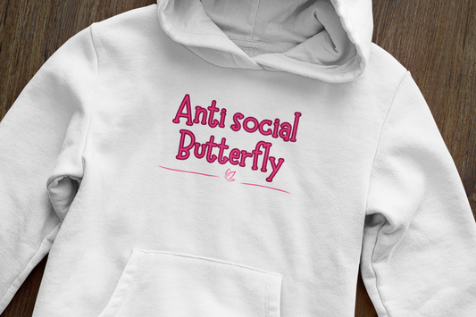 Anti social butterfly - Hoodie