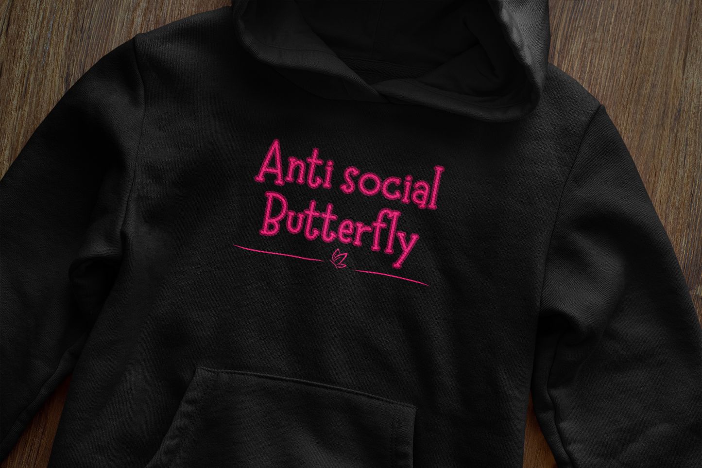 Anti social butterfly - Hoodie