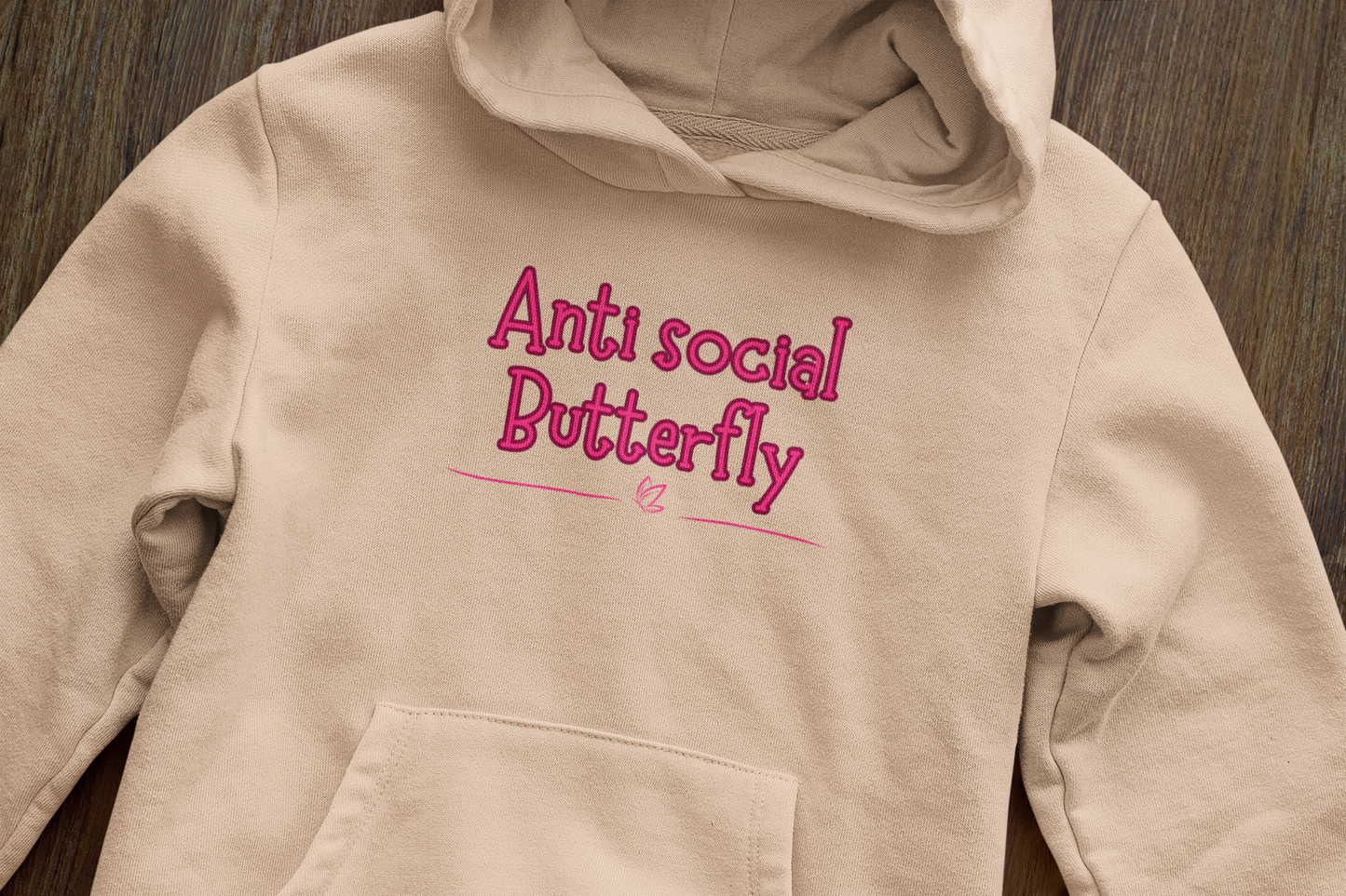 Anti social butterfly - Hoodie