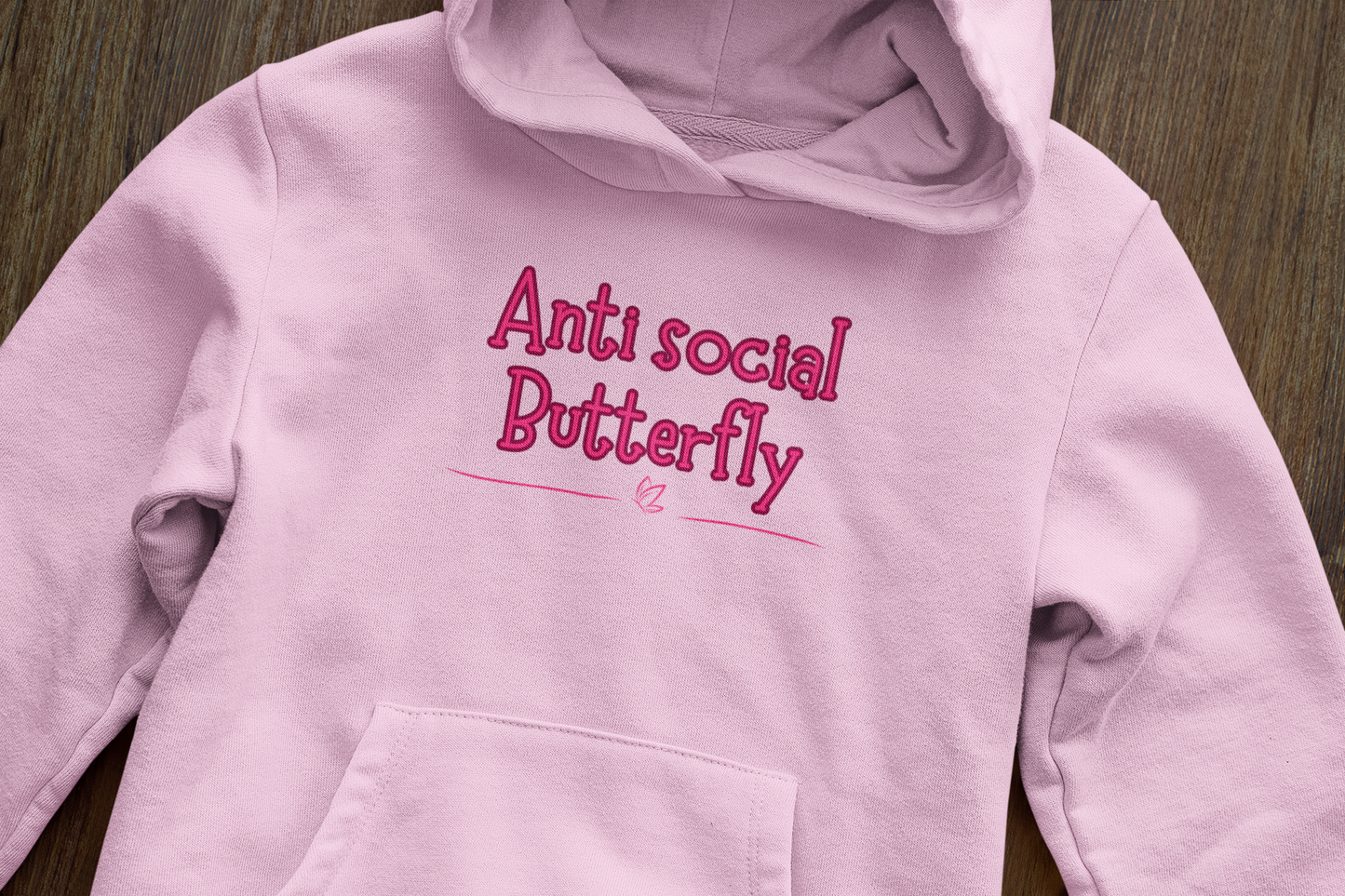 Anti social butterfly - Hoodie