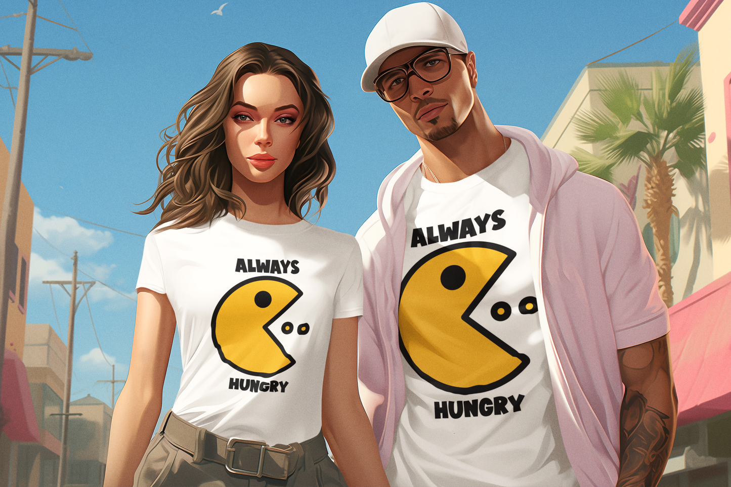 Always hungry - T-shirt