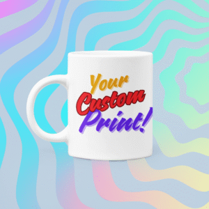 Custom Mok bedrukken met eigen print