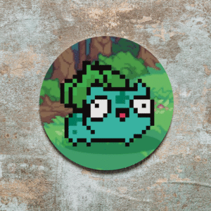 Onderzetter Derpy Bulbasaur