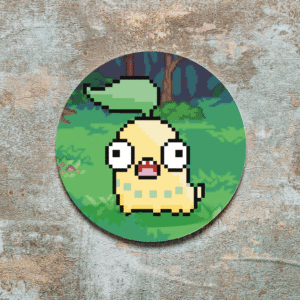 Onderzetter Derpy Chikorita