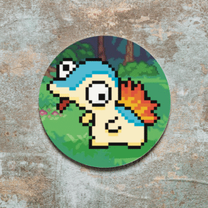 Onderzetter Derpy Cyndaquil